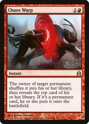 {R} Chaos Warp [Commander 2011][CMD 114]