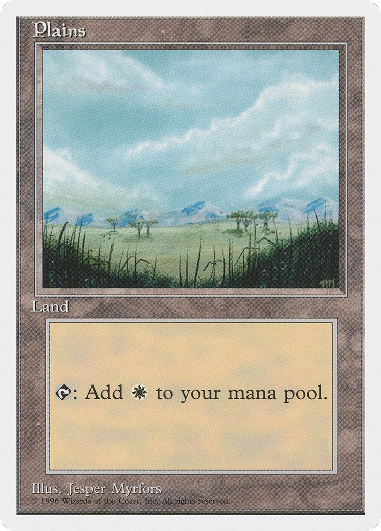{B}[ITP 054] Plains (Trees) [Introductory Two-Player Set]