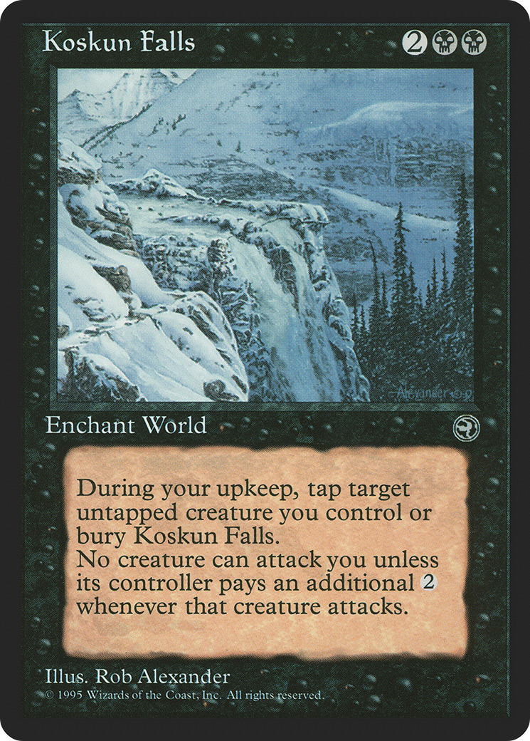 {R} Koskun Falls [Homelands][HML 055] - Misty Mountain Games