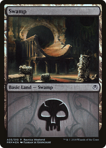 {B}[PA PRWK A05] Swamp (A05) [Ravnica Allegiance Ravnica Weekend]