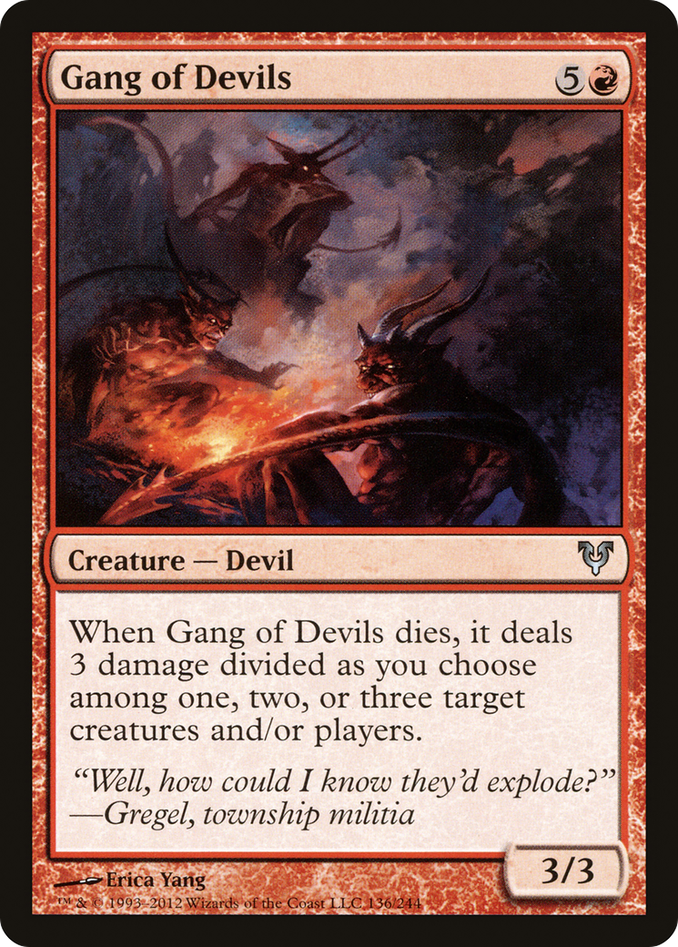 {C} Gang of Devils [Avacyn Restored][AVR 136]