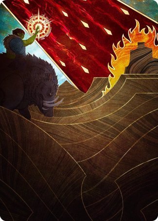 {A} Stone Rain Art Card [Strixhaven: School of Mages Art Series][ASTX 077]