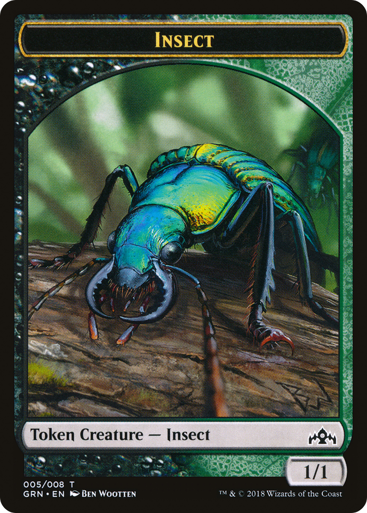 {T} Insect Token [Guilds of Ravnica Tokens][TGRN 005]