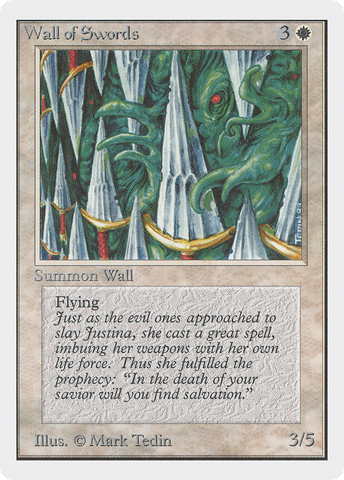 {C} Wall of Swords [Unlimited Edition][2ED 043]