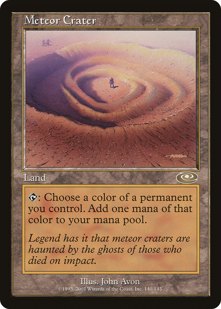 {R} Meteor Crater [Planeshift][PLS 140] - Misty Mountain Games