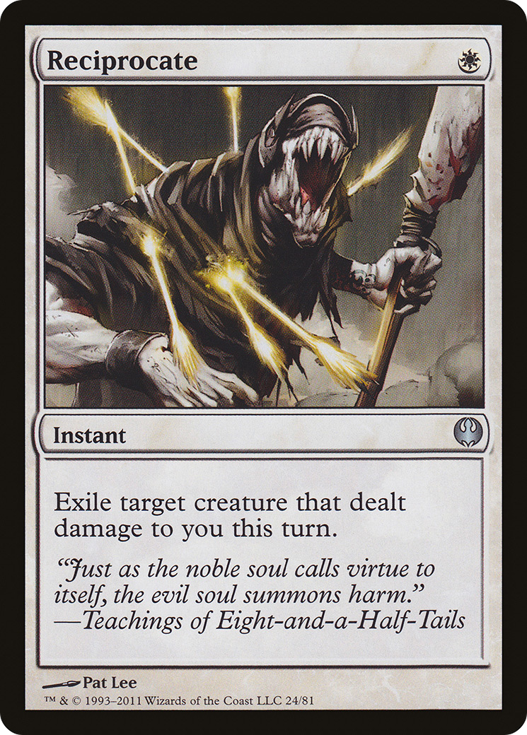 {C} Reciprocate [Duel Decks: Knights vs. Dragons][DDG 024]