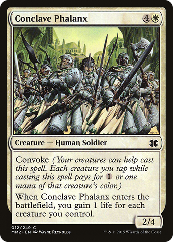 {C} Conclave Phalanx [Modern Masters 2015][MM2 012]