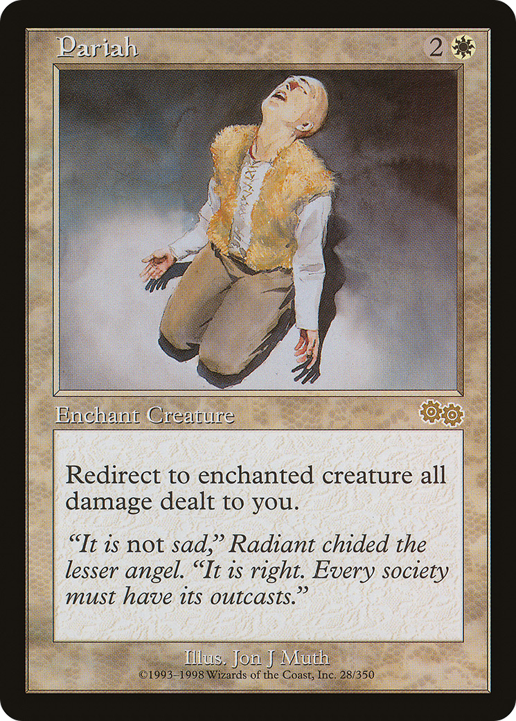 {R} Pariah [Urza's Saga][USG 028] - Misty Mountain Games