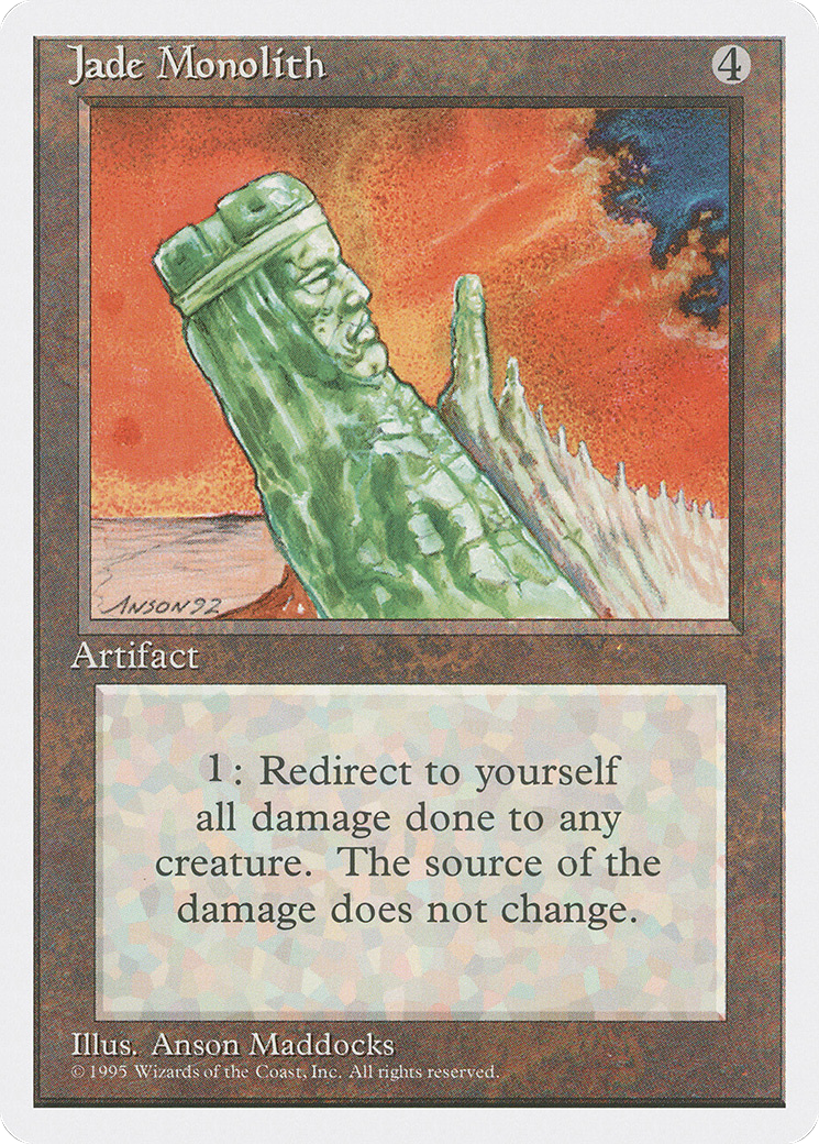 {R} Jade Monolith [Fourth Edition][4ED 329]