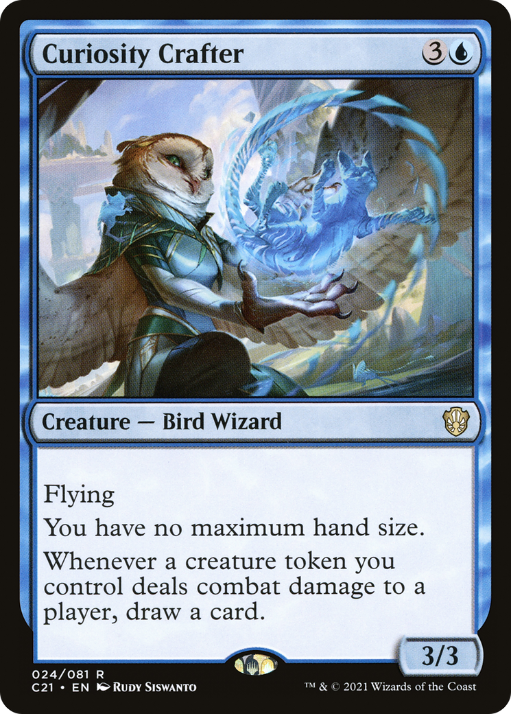 {R} Curiosity Crafter [Commander 2021][C21 024]
