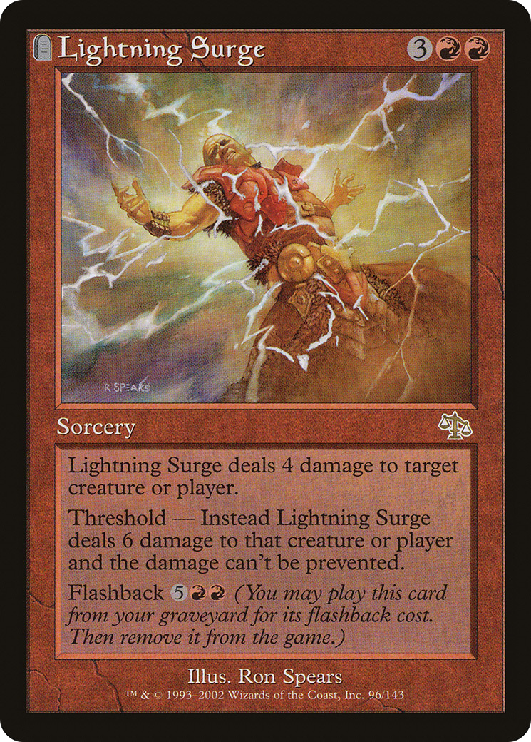 {R} Lightning Surge [Judgment][JUD 096] - Misty Mountain Games