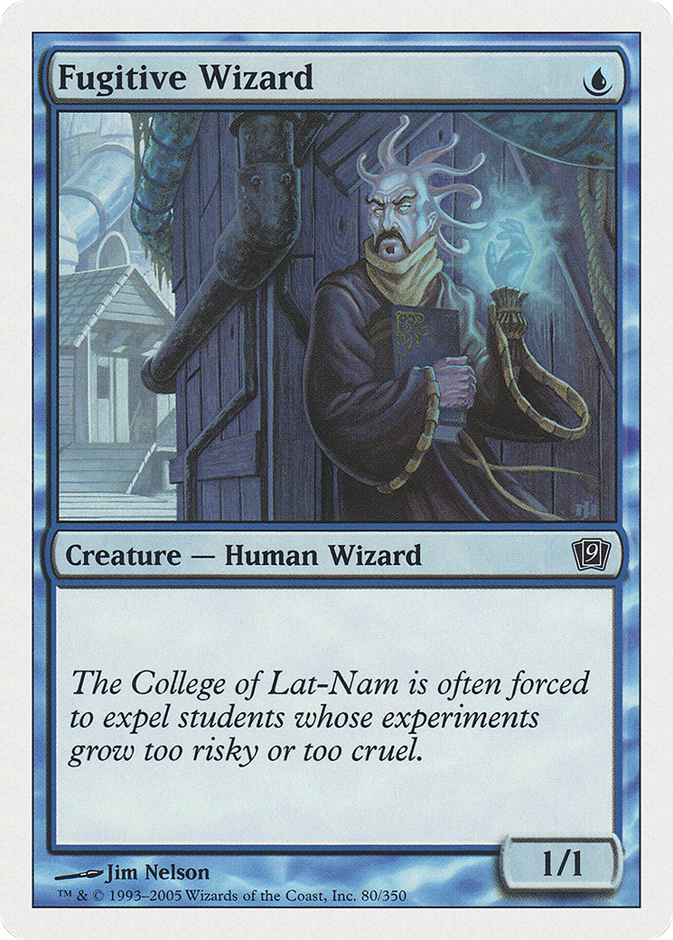 {C} Fugitive Wizard [Ninth Edition][9ED 080]