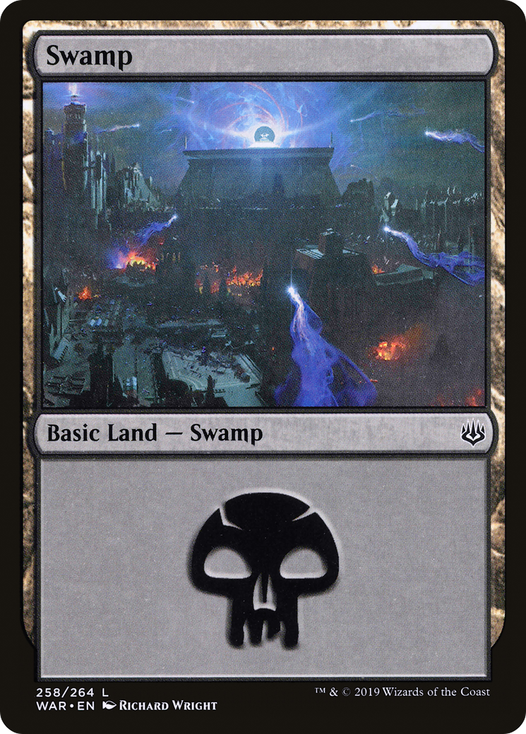 {B}[WAR 258] Swamp (258) [War of the Spark]
