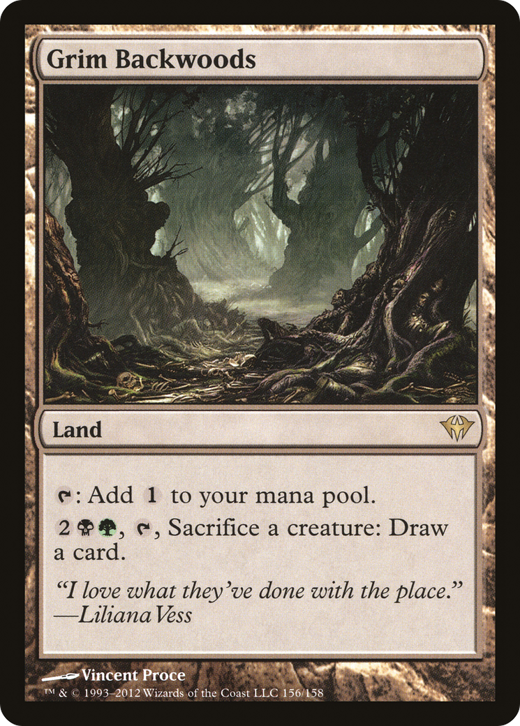{R} Grim Backwoods [Dark Ascension][DKA 156] - Misty Mountain Games