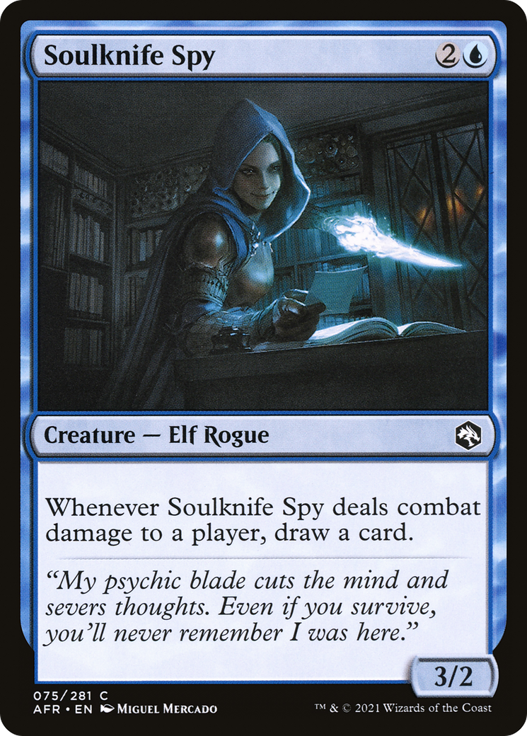 {C} Soulknife Spy [Dungeons & Dragons: Adventures in the Forgotten Realms][AFR 075]