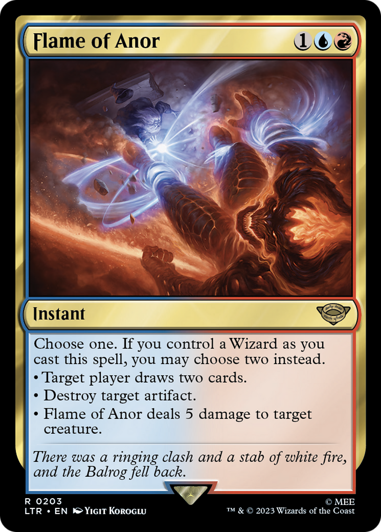 {R} Flame of Anor [The Lord of the Rings: Tales of Middle-Earth][LTR 203]