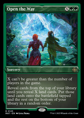 {R} Open the Way (Foil Etched) [March of the Machine: The Aftermath][MAT 123]
