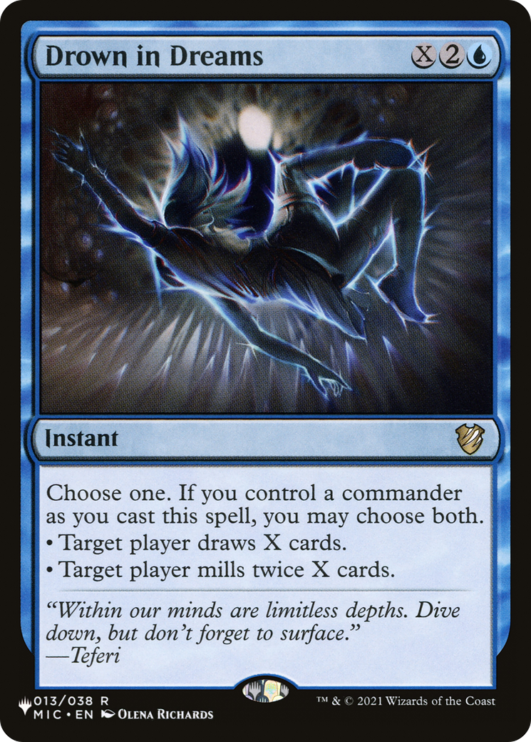 Drown in Dreams [LIST 013/038]