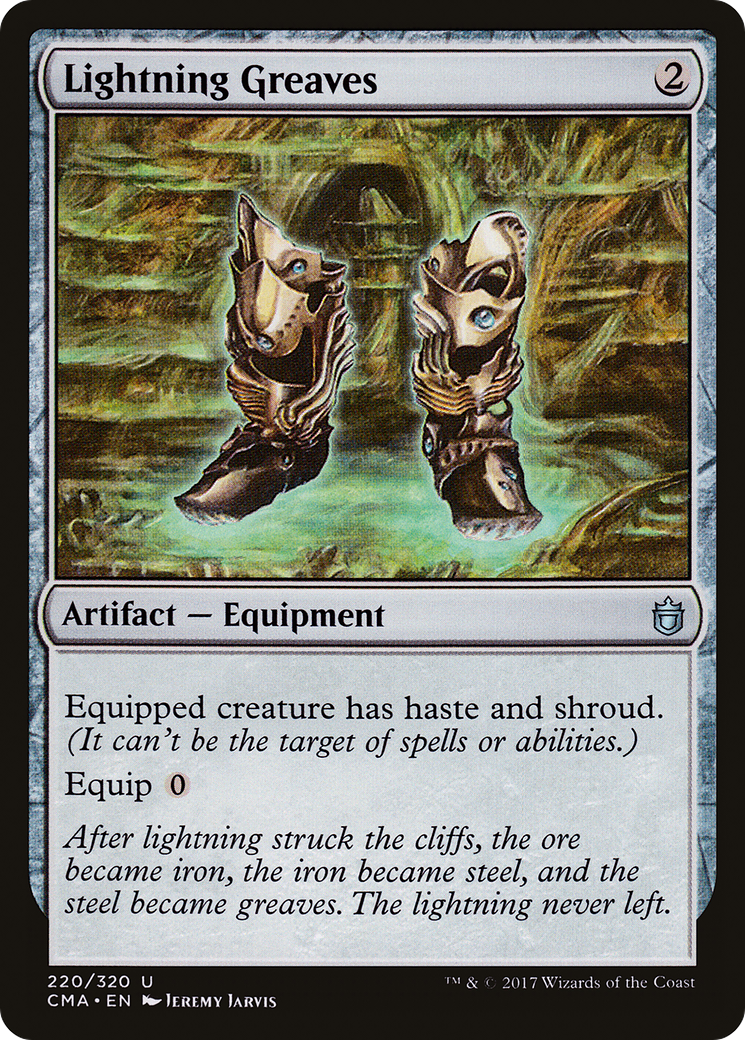 {C} Lightning Greaves [Commander Anthology][CMA 220]