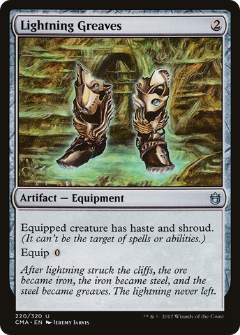 {C} Lightning Greaves [Commander Anthology][CMA 220]