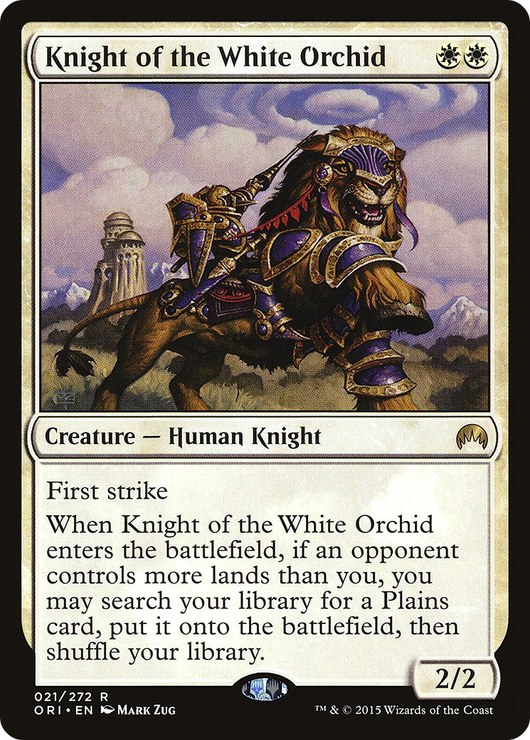 {R} Knight of the White Orchid [Magic Origins][ORI 021] - Misty Mountain Games