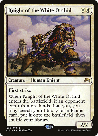 {R} Knight of the White Orchid [Magic Origins][ORI 021]