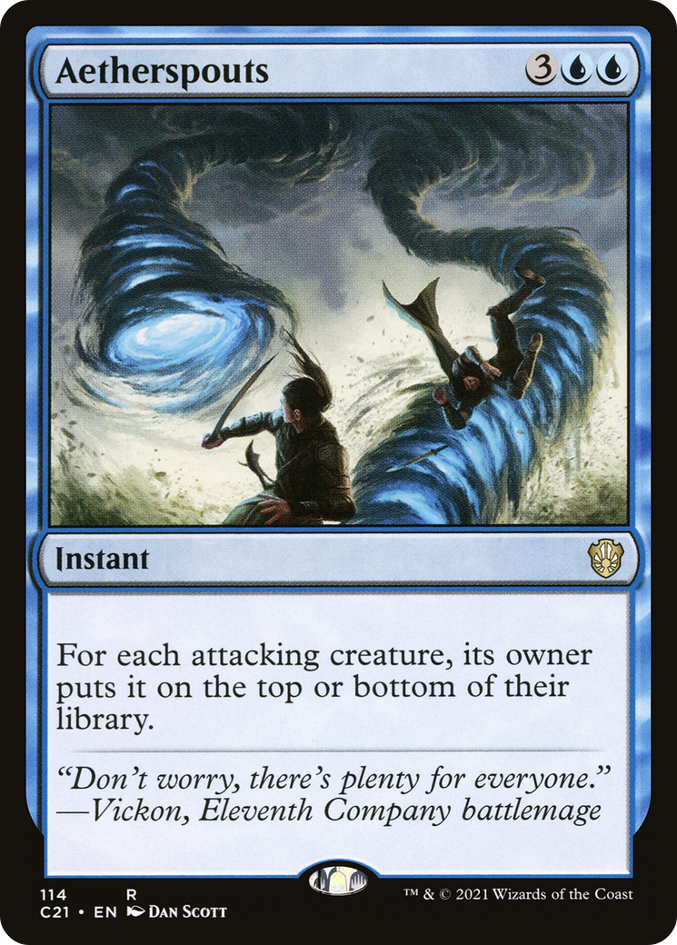 {R} Aetherspouts [Commander 2021][C21 114]