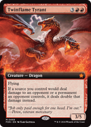 {@R} Twinflame Tyrant (Extended Art) [Foundations][FDN 469]