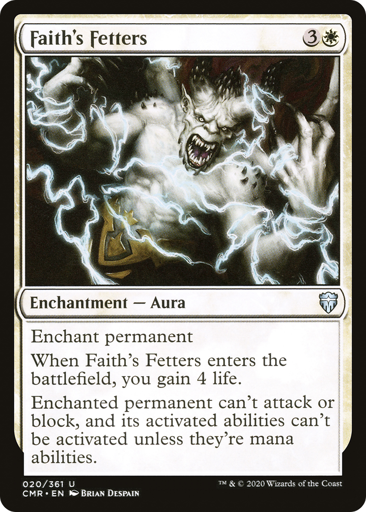 {C} Faith's Fetters [Commander Legends][CMR 020]