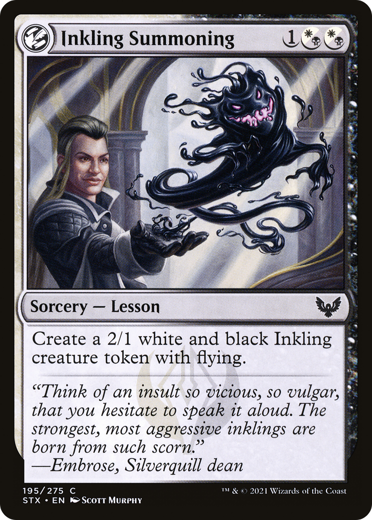 {C} Inkling Summoning [Strixhaven: School of Mages][STX 195]