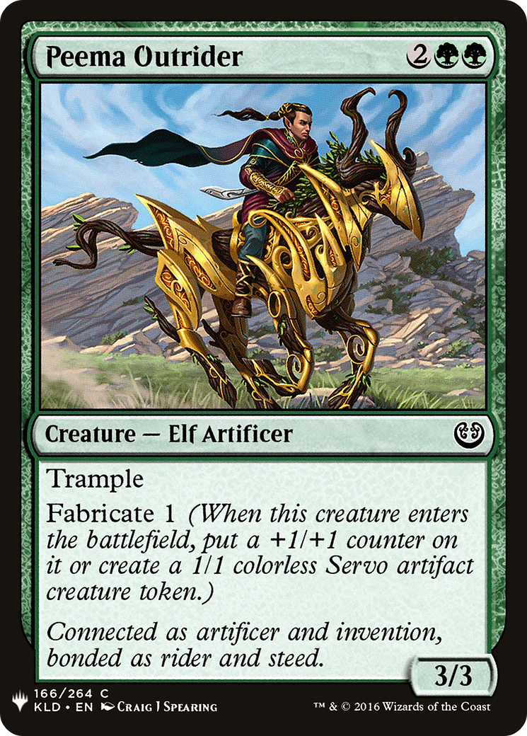 {C} Peema Outrider [Mystery Booster][LS KLD 166]