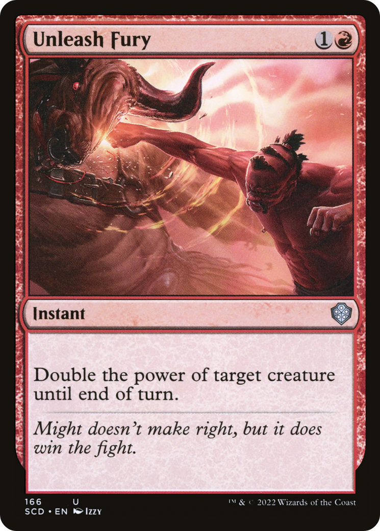 {C} Unleash Fury [Starter Commander Decks][SCD 166]