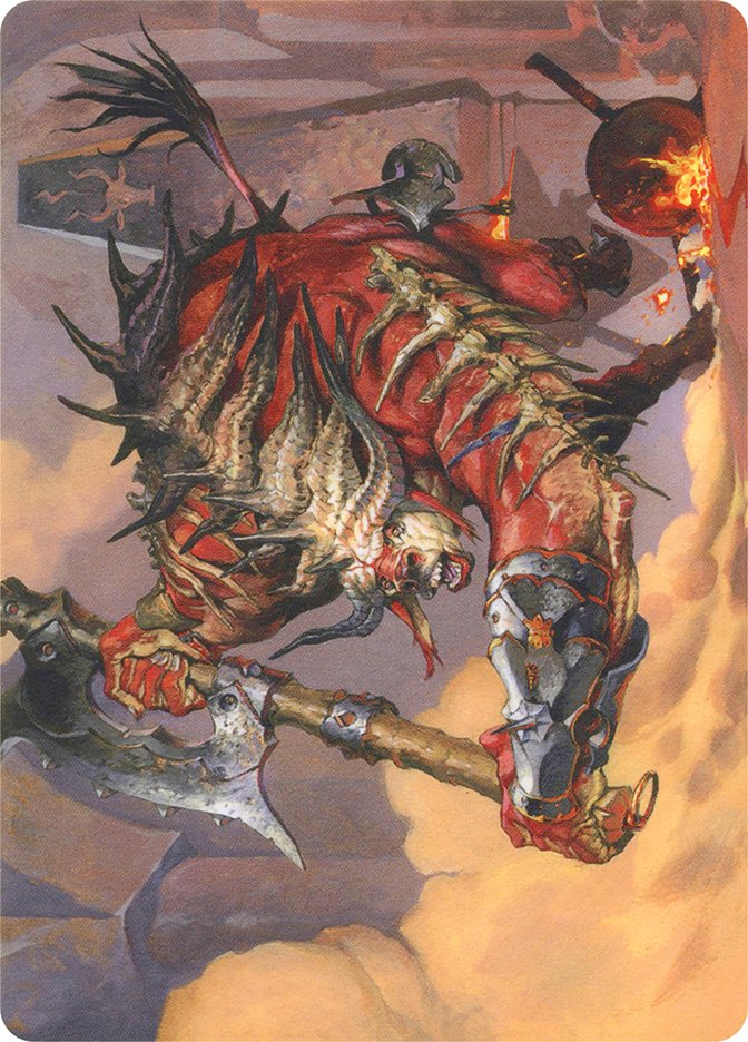 {A} Spinehorn Minotaur // Spinehorn Minotaur [Modern Horizons Art Series][AMH1 038]