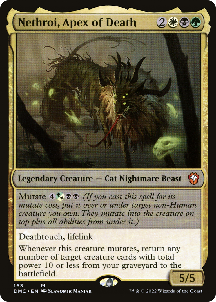 {R} Nethroi, Apex of Death [Dominaria United Commander][DMC 163]