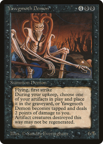 {R} Yawgmoth Demon [Antiquities][ATQ 021]