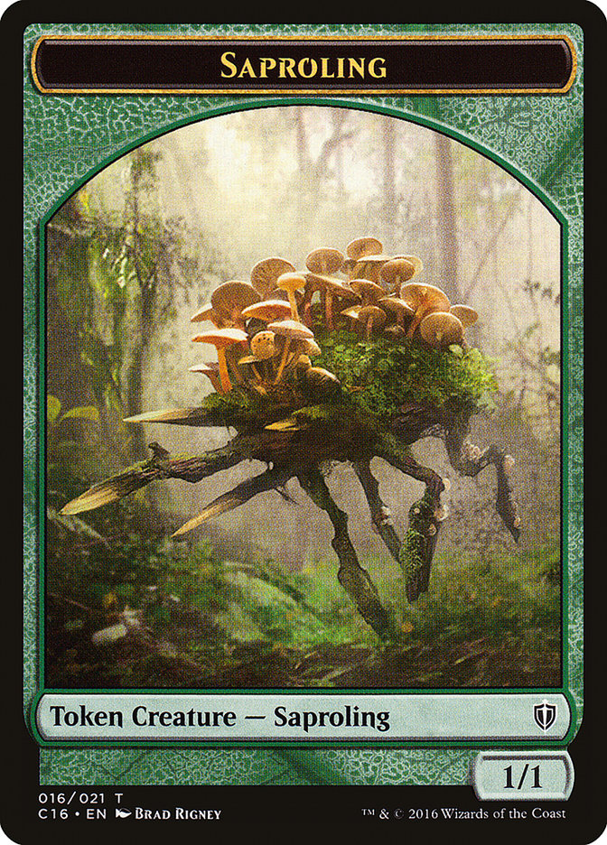 {T} Saproling Token (016/021) [Commander 2016 Tokens][TC16 016]