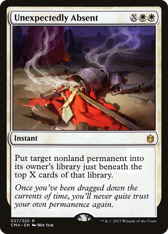 {R} Unexpectedly Absent [Commander Anthology][CMA 027]