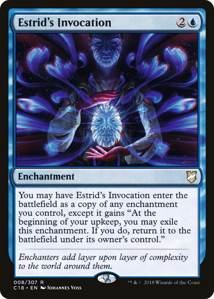 {R} Estrid's Invocation [Commander 2018][C18 008]