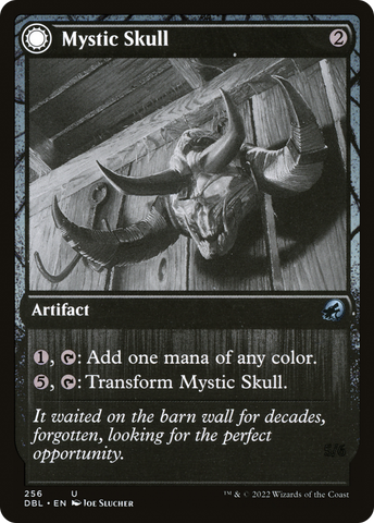 {C} Mystic Skull // Mystic Monstrosity [Innistrad: Double Feature][DBL 256]