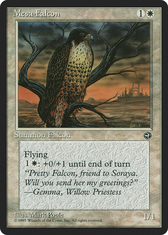 {C} Mesa Falcon (Gulsen Flavor Text) [Homelands][HML 10B]