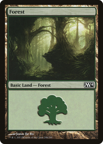 {B}[M14 248] Forest (248) [Magic 2014]