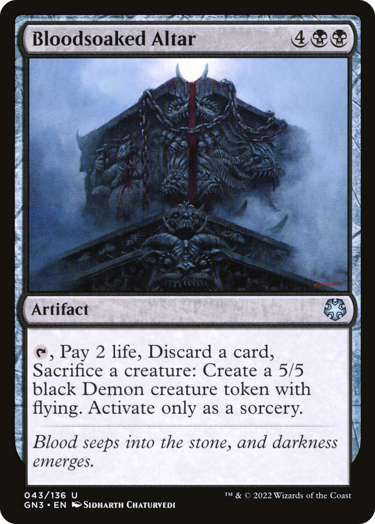 {C} Bloodsoaked Altar [Game Night 2022][GN3 043]