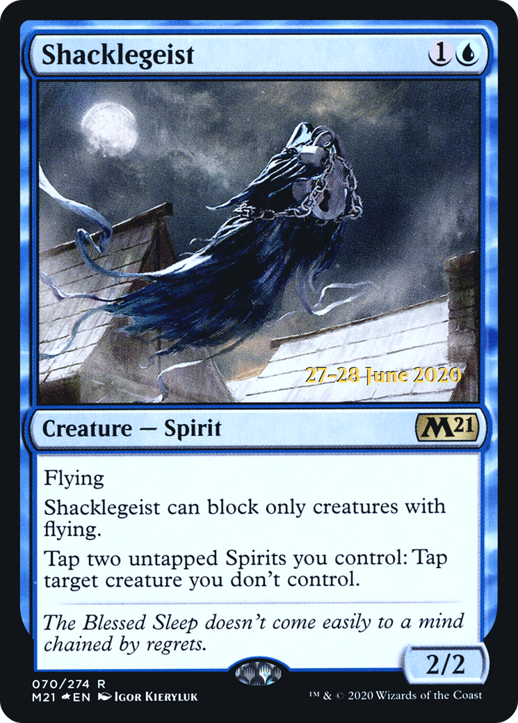 {R} Shacklegeist [Core Set 2021 Prerelease Promos][PR M21 070]