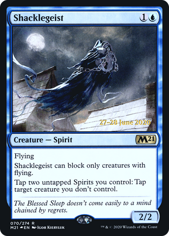 {R} Shacklegeist [Core Set 2021 Prerelease Promos][PR M21 070]
