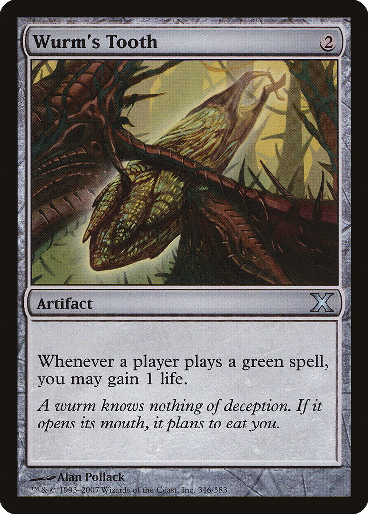 {C} Wurm's Tooth [Tenth Edition][10E 346] - Misty Mountain Games
