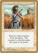 {C} Swords to Plowshares (Michael Loconto) [Pro Tour Collector Set][GB PTC ML52]