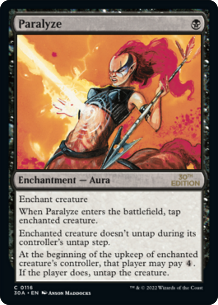 {C} Paralyze [30th Anniversary Edition][30A 116]
