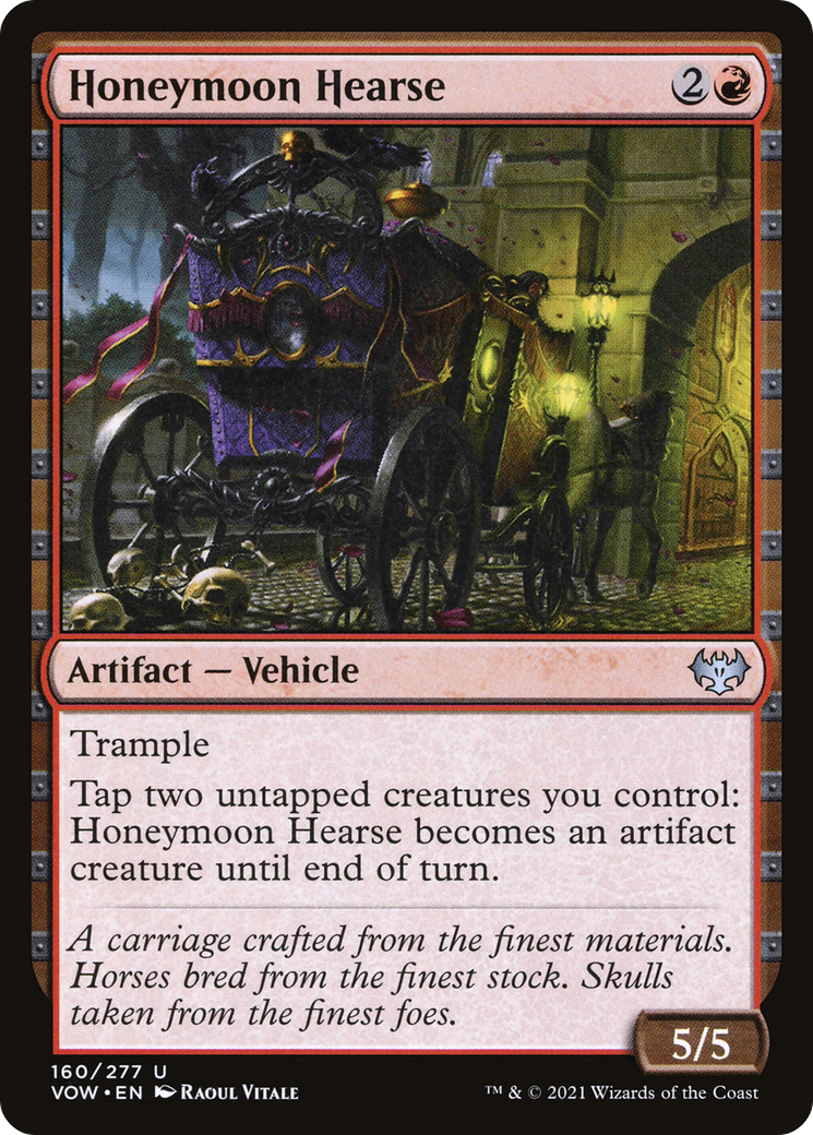 {C} Honeymoon Hearse [Innistrad: Crimson Vow][VOW 160]