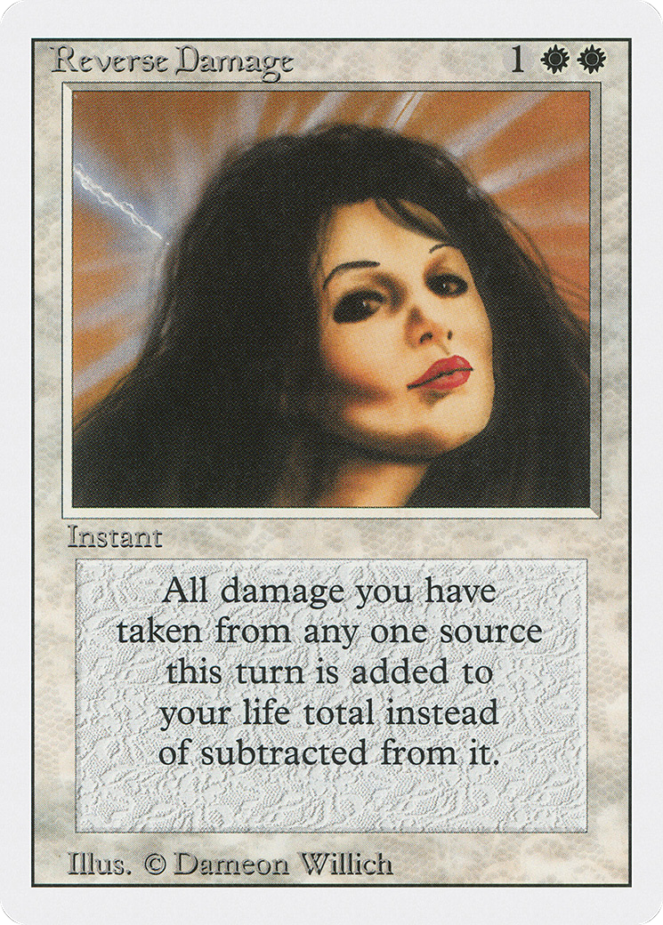 {R} Reverse Damage [Revised Edition][3ED 035] - Misty Mountain Games