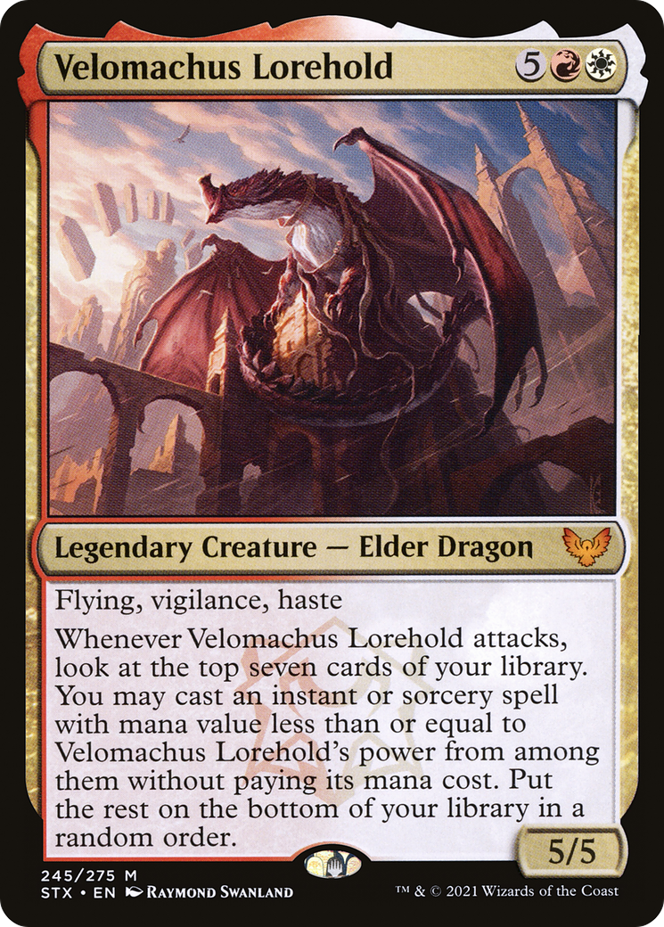 {R} Velomachus Lorehold [Strixhaven: School of Mages][STX 245] - Misty Mountain Games